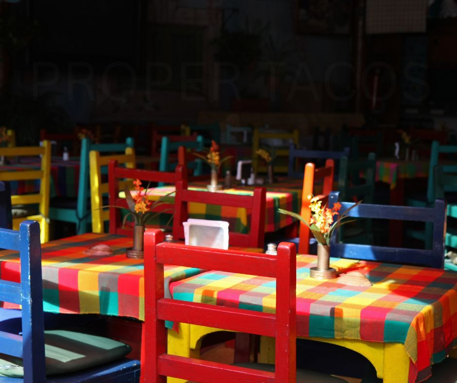 Authentic Mexican tacos served fresh at Proper Tacos in London